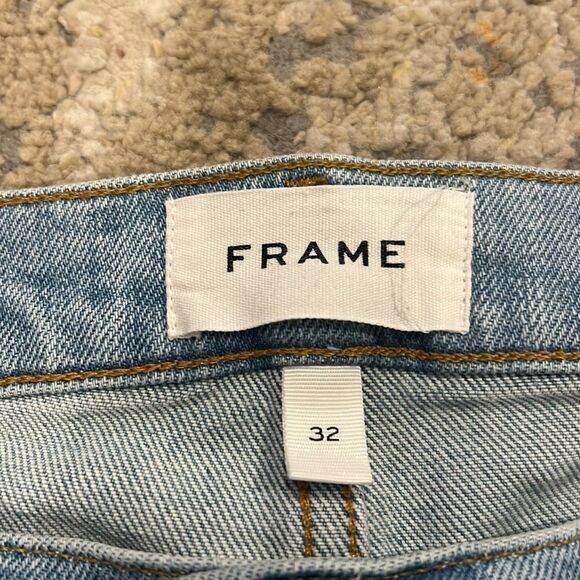 Frame l’Homme Athletic jeans size 32 / 30 in EUC light wash - Picture 3 of 10
